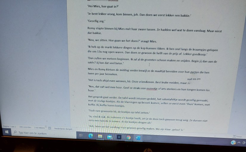 Grenzeloos schrijven.